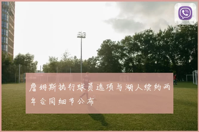 詹姆斯执行球员选项与湖人续约两年合同细节公布